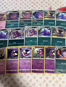 Gastly / Haunter / Gengar - 24 - Pokemon Cards Bundle - NM+ - Image 3