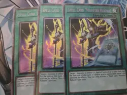 Yu-Gi-Oh Spell Card Monster Reborn Starlight Rare MP25-EN006 Playset - Image 1