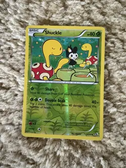 2013 Pokemon Shuckle Legendary Treasures Reverse Holo Card 3/113 - Image 1