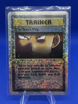 Pokemon TCG the Boss's Way Legendary Collection Reverse Holo Card 105/110 - Image 1