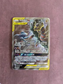 Pokemon TCG Garchomp & Giratina GX SM193 Sun & Moon Promo Card Near Mint NM - Image 1