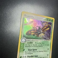 Pokemon TCG Beautifly Ruby and Sapphire Holo Rare Card 2/109 NM 2003 - Image 2