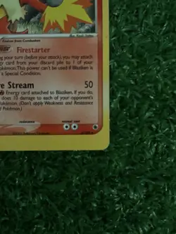 Pokemon TCG Blaziken Holo Rare Card Ruby and Sapphire 2003, 3/109 - Image 3