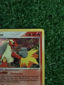 Pokemon TCG Blaziken Holo Rare Card Ruby and Sapphire 2003, 3/109 - Image 5
