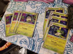 Pokemon Pitch Black Dhelmise Playset W/ Hidden N Sneak Card - Image 4