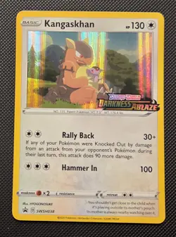 Kangaskhan - (Prerelease) SWSH038 SWSH: Sword & Shield Promo Cards Holo - Image 1