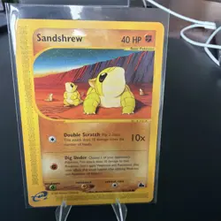 Sandshrew - 92/144 - Common - Skyridge - Pokemon Card - Image 1