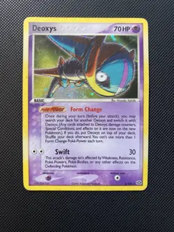 Deoxys Speed Forme 2/106 EX Emerald Holo Rare 2005 Pokemon Card Vintage - HP - Image 1