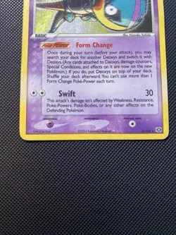Deoxys Speed Forme 2/106 EX Emerald Holo Rare 2005 Pokemon Card Vintage - HP - Image 4