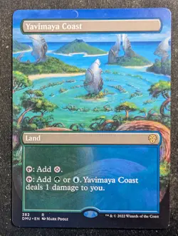 Yavimaya Coast - Borderless - Dominaria United (MTG) - Image 1