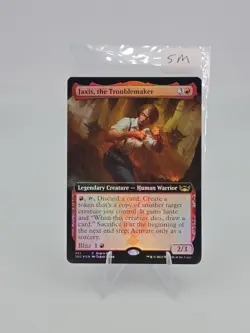 Jaxis, the Troublemaker 461 Extended Art FOIL Promo Magic the Gathering Mint - Image 3