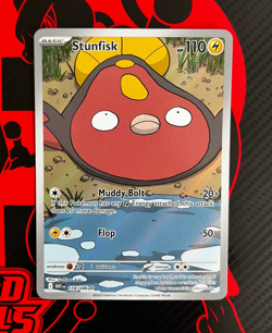 Stunfisk 118/086 Illustration Rare Pokemon TCG English White Flare Full Art 10.5 - Image 1
