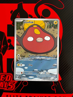 Stunfisk 118/086 Illustration Rare Pokemon TCG English White Flare Full Art 10.5 - Image 3