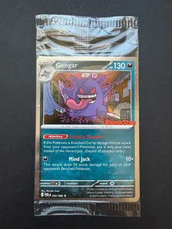 Pokemon Card Gengar 050/088 Cosmos Holo Gamestop Exclusive Sealed - Image 1