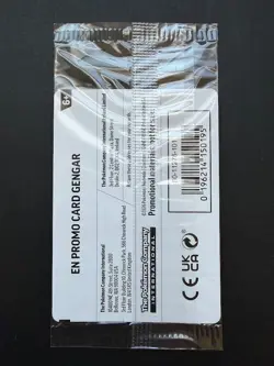 Pokemon Card Gengar 050/088 Cosmos Holo Gamestop Exclusive Sealed - Image 2