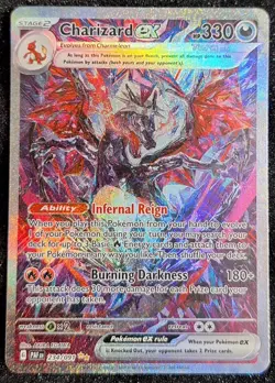 Charizard EX Holo Card 234/091 SV Paldean Fates Pokemon TCG English - Image 2