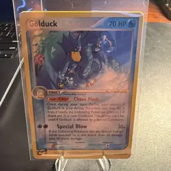 Pokemon Card Golduck EX Sandstorm Non Holo Rare 17/100 NM - Image 1