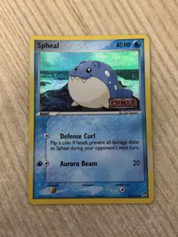Spheal 65/108 Power Keepers Reverse Holo Stamp Mid Era Pokemon Card 2007 - Image 1