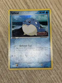 Spheal 65/108 Power Keepers Reverse Holo Stamp Mid Era Pokemon Card 2007 - Image 2