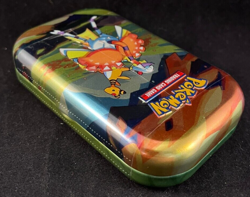 Pokemon TCG - Vibrant Paldea Mini Tin - 2 Booster Packs/Sticker Sheet/Art Card - Image 3