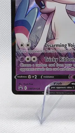 Dark Sylveon V SWSH134 SWSH: Sword & Shield Promo Cards Holo - Image 2