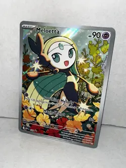 Meleotta Mep 026 promo MBD Starter Set MEGA Diancie EX Pokemon Card ENGLISH - Image 1
