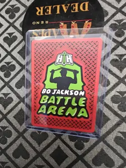 2026 Tecmo Bowl Bo Jackson Battle Arena Incredible Faulk Sore Thumbs Glow SSP - Image 2
