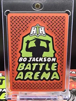 2026 Bo Jackson Battle Arena Tecmo Emmitt Smith ALPHA EMMITT-164 Ice ABF-413 SSP - Image 2