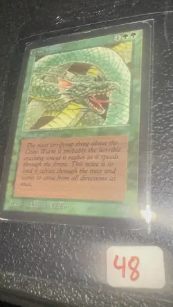 Magic The Gathering: Alpha Craw Wurm MTG Alpha - Image 2