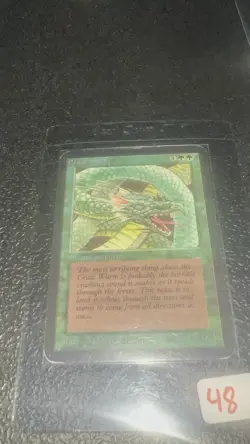 Magic The Gathering: Alpha Craw Wurm MTG Alpha - Image 3