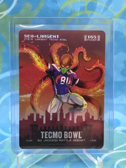 2026 Bo Jackson Battle Arena Tecmo TCG Sea-Largent Skyline Fire 165 Pwr - Image 1