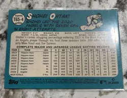 2021 Topps Gypsy Queen Shohei Ohtani #47 Green parallel and topps T65-4 - Image 3