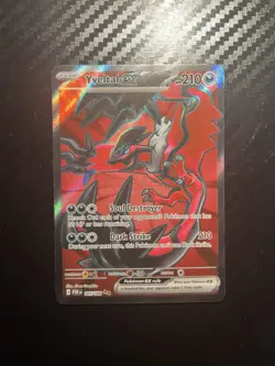 Pokemon TCG Yveltal-Ex Ultra Rare Holo Card 105/088 Perfect Order Near Mint - Image 1