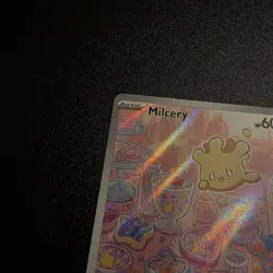 Milcery 152/142 Illustration Rare IR Pokemon TCG Sv07: Stellar Crown Holo - Image 2