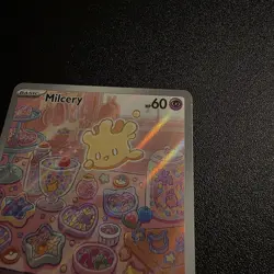 Milcery 152/142 Illustration Rare IR Pokemon TCG Sv07: Stellar Crown Holo - Image 3