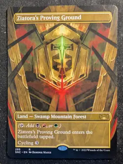 Ziatora's Proving Ground - Borderless - Streets of New Capenna (MTG) - Image 1