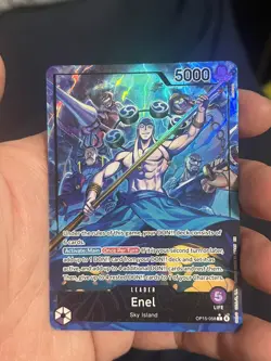 2026 One Piece Adventure on Kami's Island Enel Alternate Art #OP15-058 - Image 1