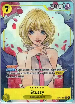 Stussy (Alternate Art) OP13-110 English Carrying On His Will - One Piece - NM - Image 1