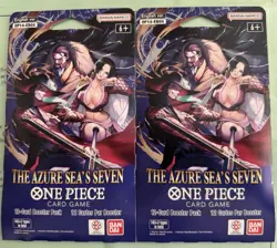 4 Sleeved Booster Packs One Piece - Heroines Edition and The Azure Sea’s Seven - Image 1