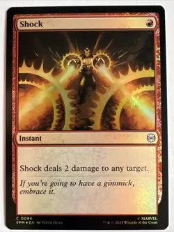 Shock 0088 Common Foil Spider-Man MTG - Image 1