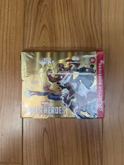 Magic: The Gathering: Marvel's Super Heroes Collector Booster Box | Mint Seals🔥 - Image 1