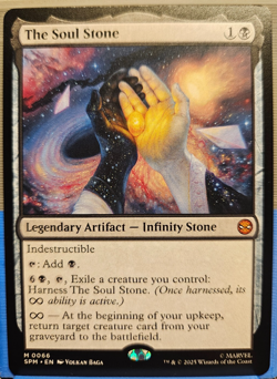 Magic The Gathering MTG - The Soul Stone - M 0066 - MiNT - Pack Fresh - Image 1