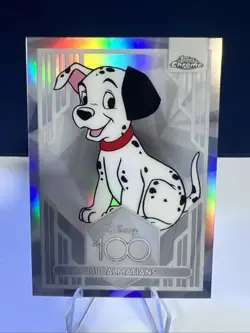 Topps 2023 Chrome Disney 101 Dalmatians Refractor Card #6 - Image 1