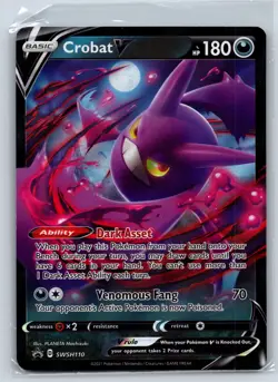 Crobat V Promo SWSH: Sword & Shield Promo Cards SWSH110 NM - Image 1