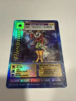 Piedmon Bo-42 - Holo Foil Digi-Battle - 1999 Digimon TCG Bandai - Image 1
