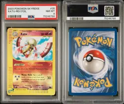 Pokemon Card Xatu 35/144 Reverse Holo Skyridge PSA 8 NM - Image 3