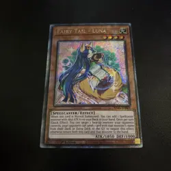 Fairy Tail Luna RA01-EN009 Quarter Century Yugioh Card 1st Edition Mint - Image 1