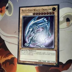 YuGiOh! Blue-Eyes White DRagon OP28-EN001 Ultimate Rare - Image 2