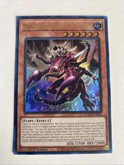 Yugioh Merciless Scorpion of Serket - 1st Edition Ultra Rare LP - Free Holo - A - Image 1