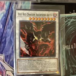 Yugioh TCG Hot Red Dragon Archfiend Abyss X3 Nm 1st Ed Common Sdck-en042 - Image 2